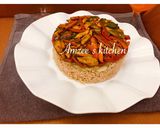 Maqlooba rice daga Amzee’s kitchenmatakin girki10 hoto
