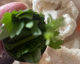 Tárkonyos karfiolleves, darált hússal recept fázis 2 fotója