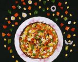 A picture of step 8 of Instant Veg Pizza.