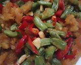Foto langkah ke 3 dari resep Buncis Cabai Garam kilat khas Chinese Resto.