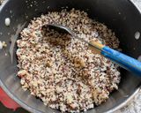 Une image de l'étape 4 de Trio quinoa 🥄pois chiche🌾🫘 menthe festival de saveurs 🍃🌿.