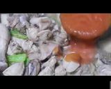 A picture of step 3 of Afghani style chicken karahi.