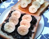 Foto langkah ke 2 dari resep Grilled Sandwich Selai Oreo Pisang.