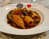 Foto del paso 5 de la receta: Chipirones guisados con pimientos
