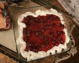 A picture of step 9 of Triple Berry Cheesecake.
