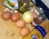Foto del paso 1 de la receta Tortilla de espaguetis