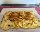 Foto del paso 4 de la receta: Pastel de calabacín y pollo