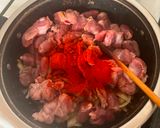 Pörköltek mindörökké - vegyes csirkezúza és -szív pörkölt recept fázis 3 fotója