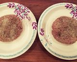 A picture of step 3 of Mike's Oklahoma Open Faced Onion Sandwiches.