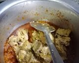 A picture of step 6 of Chicken malai tikka biryani.