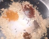 गट्टे की सब्जी (gatte ki sabzi recipe in Hindi) रेसिपी चरण 1 फोटो