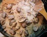 Foto langkah ke 6 dari resep Beef stroganoff.
