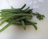 A picture of step 3 of Green Bean Tempura.
