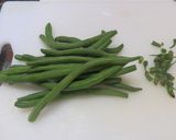 A picture of step 4 of Green Bean Tempura.