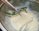 A picture of step 8 of Green Bean Tempura.