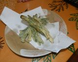 A picture of step 11 of Green Bean Tempura.