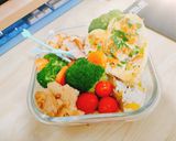 香煎奶油檸檬大蝦愛心便當🍱的食譜步驟5照片