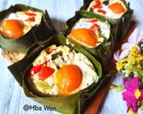 Foto langkah ke 7 dari resep Pepes Tahu Telur Asin.
