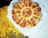 عکس مرحله 2 از دستور نان شيرين سيب وکرامبل...