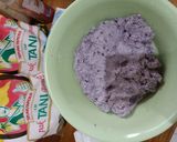 Foto langkah ke 3 dari resep Cenil Ubi Ungu.