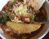 A picture of step 9 of Chili con Carne.
