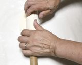 A picture of step 9 of Mom’s Authentic & Easy Handmade Sanuki Udon.