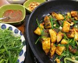 Hình bước làm 5 của món Chả cá Lã Vọng
