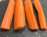 A picture of step 2 of Carots al Marsala - side dish.
