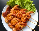 Foto langkah ke 8 dari resep Udang Bakar Madu Super Lezat.