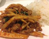 รูปขั้นตอนการทำที่ 3 ของ ผัดพริกแกงหมูสับหน่อไม้ดอง