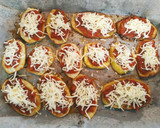 Foto del paso 6 de la receta: Milanesas con pizzetas de papas