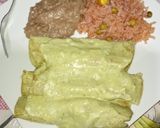A picture of step 7 of Enchiladas Suizas (My Style).