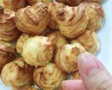 Hình bước làm 7 của món Bánh Su kem trứng muối