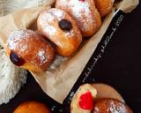 Bomboloni langkah memasak 5 foto