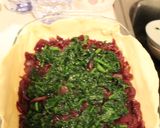 Foto del passaggio 4 della ricetta Sformato di cipolle caramellate, gorgonzola e spinaci