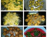 A picture of step 6 of Multigrain Balls.