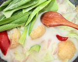 Gambar langkah 3 resipi 👩‍🍳Masak Lemak Kubis Tauhu.