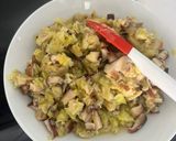 Foto del paso 5 de la receta: Berenjenas rellenas de setas y puerro