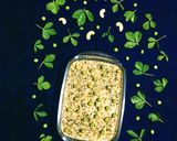 A picture of step 10 of Methi Matar Malai.