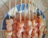 Foto langkah ke 10 dari resep Sate Ayam Bumbu kacang Aka Sate ayam madura enakkkkkkks🍢🍢🍢😋😋😋.
