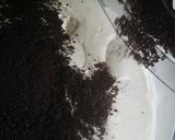 Foto langkah ke 3 dari resep Oreo Cheesecake tanpa Telur.