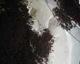 Foto langkah ke 3 dari resep Oreo Cheesecake tanpa Telur.