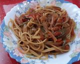 Foto del paso 5 de la receta: Espaguetis con toque oriental