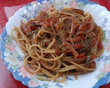 Foto del paso 5 de la receta: Espaguetis con toque oriental