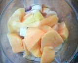 A picture of step 1 of Healthy Juice.