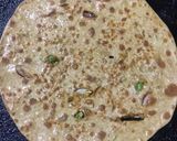 A picture of step 4 of Left overs mash daal paratha.
