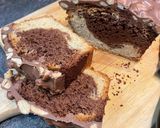 Une image de l'étape 5 de Cake Chocolat Cacahuète.