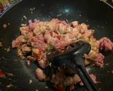 ผัดสะตอกะปิสามชั้น+หมูสับ 🐷🐽 วิธีทำสูตร 2 รูป