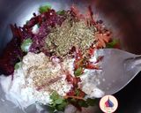 A picture of step 1 of Beetroot Sandwich.