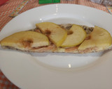 Foto del paso 8 de la receta: Pizza de pollo y manzanas
